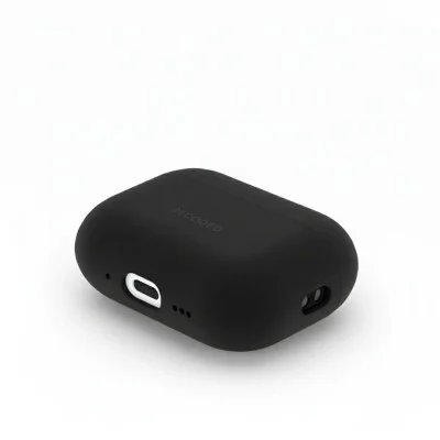 Decoded airpods pro 3 silicone case _ black